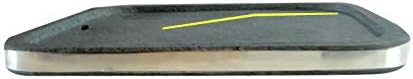 Jangsoo Korean BBQ Stone Grill, Rectangular, Grey, 11.8' x 14', Stoneware, Grill Pan