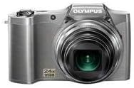Olympus SZ-12 14MP Digital Camera with 24x Wide-Angle Zoom (Silver) (Old Model)