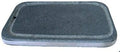 Jangsoo Korean BBQ Stone Grill, Rectangular, Grey, 11.8' x 14', Stoneware, Grill Pan