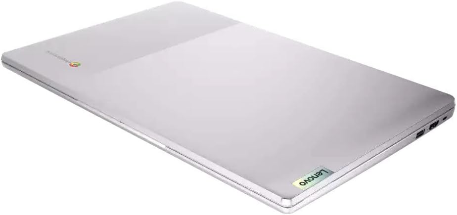 Lenovo IdeaPad 3 Chrome 15IJL6 | 15.6' FHD Chromebook | Celeron N4500 | 4GB LPDDR4x RAM | 64GB Emmc 5.1 | microSD Card Reader | Wi-Fi 6 + Bluetooth 5.2 | HDMI | Arctic Grey | Chrome OS (Renewed)