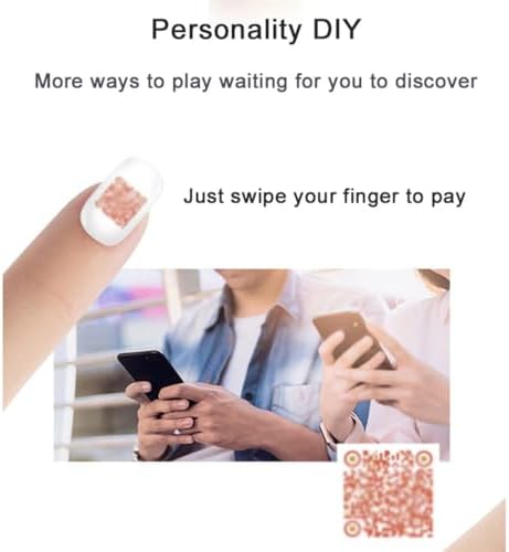 Portable 3D Nail Printer - Intelligent WiFi Nail Art Machine for DIY Designs, Professional Beauty Tool for Home Use, Perfect for Girls' Nail Art, White