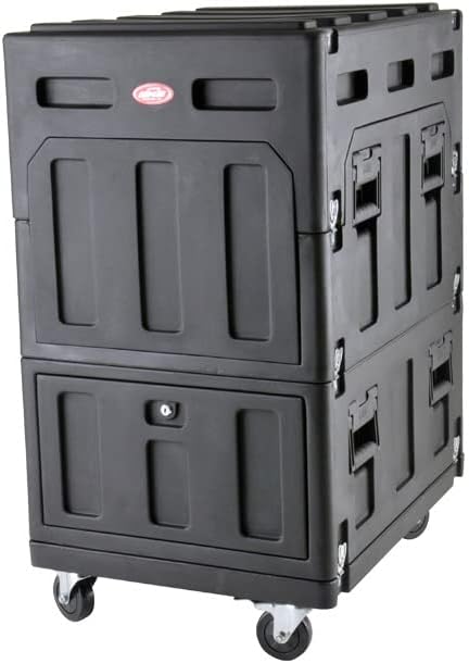 SKB 6U Expander Case for SKB19-R1406, Optional Rear Rails