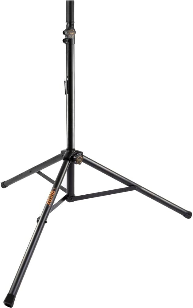 Mackie Thrash212 GO 12' 300W Powered PA Loudspeaker System with Auray 51' Speaker Stand Bag, Auray Steel Speaker Stand with Tripod Base and 20-Inch XLR-XLR Audio Cable