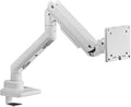 Desky Heavy Duty Ultrawide Monitor Arm – Adjustable Gas Spring Desk Mount for 17–49' Monitors, VESA 75/100, 44 lbs Capacity – White