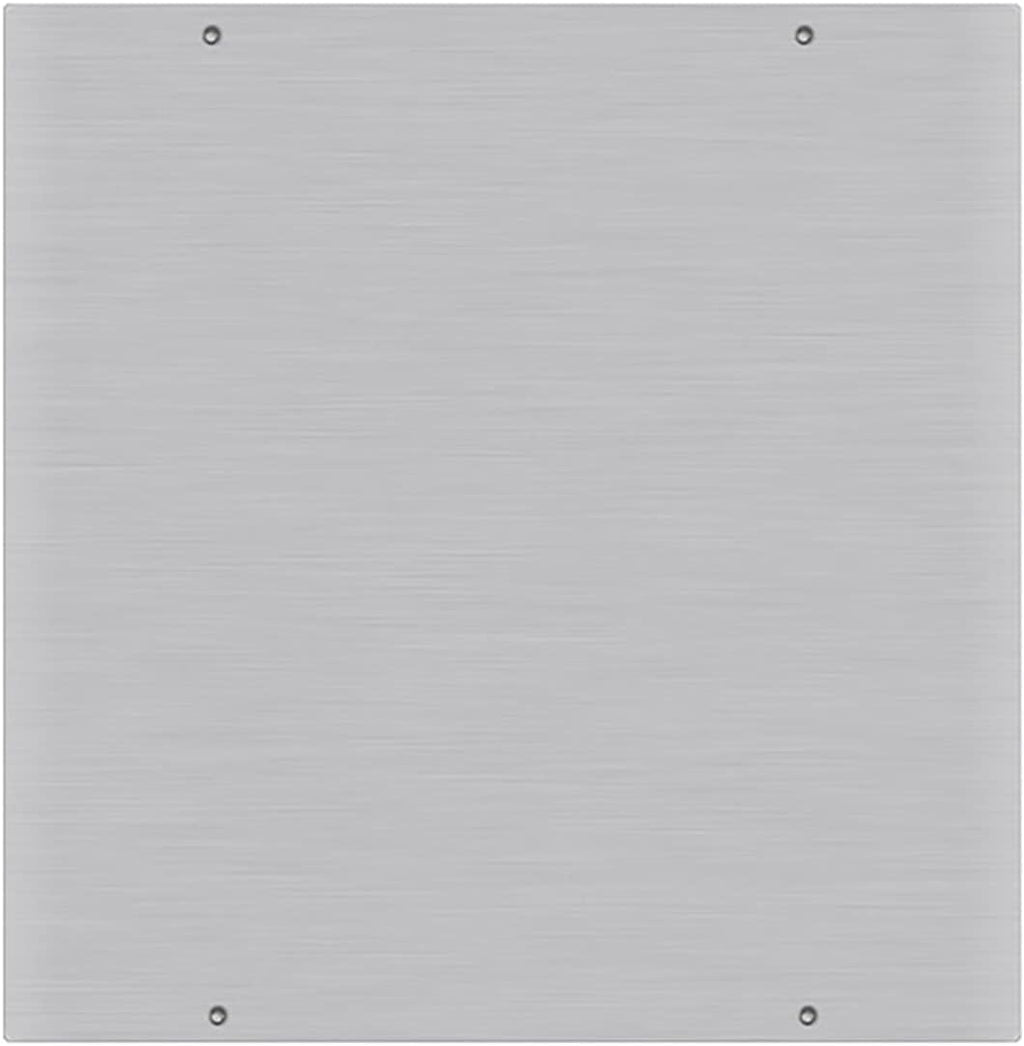 KANGYEBAIHUODIAN 2.4 250MM/300MM/350MM Build Super Flat Aluminum Build Plate 8mm Fit for Voron 3D Printer (Size : 250x250mm)