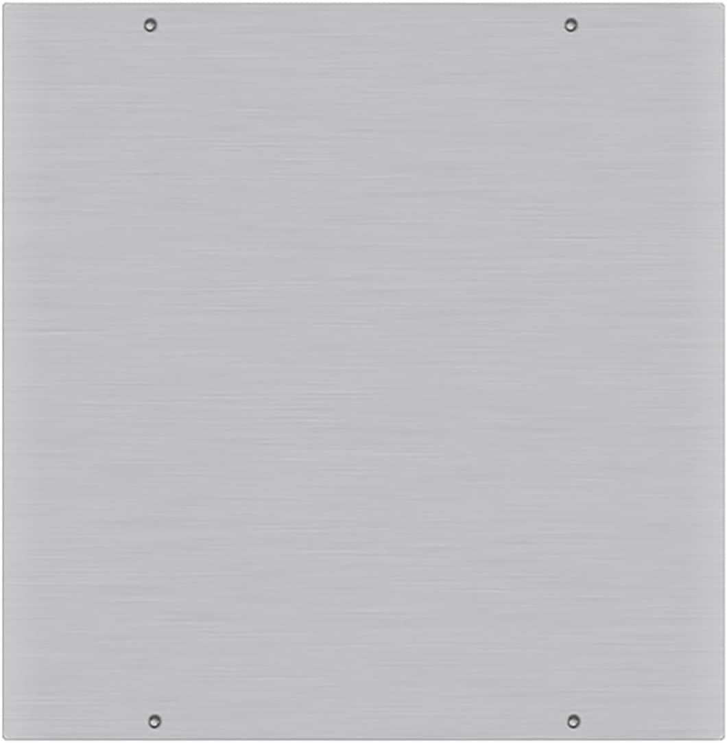 KANGYEBAIHUODIAN 2.4 250MM/300MM/350MM Build Super Flat Aluminum Build Plate 8mm Fit for Voron 3D Printer (Size : 250x250mm)