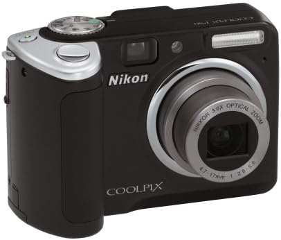 Nikon Coolpix P50 8.1MP Digital Camera with 3.6x Wide Angle Optical Zoom