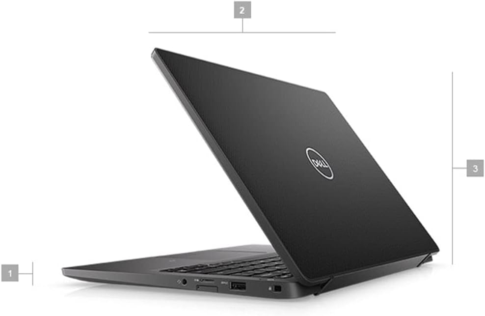 Dell Latitude 7400 Laptop | 14' 1920x1080 FHD | Core i7-8665U - 256GB SSD Hard Drive - 16GB RAM | 4 cores @ 4.8 GHz Win 11 Pro Black (Renewed)