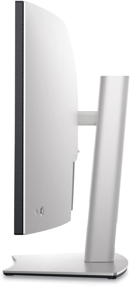 Dell U3821DW UltraSharp Curved USB-C Hub Monitor - 37.52-inch WQHD (3840 x 1600) 60Hz 2300R Curvature Display, 8ms Response time, USB-C/DP/HDMI/RJ-45, Height/Slant/Tilt/Swivel Adjustability - Silver