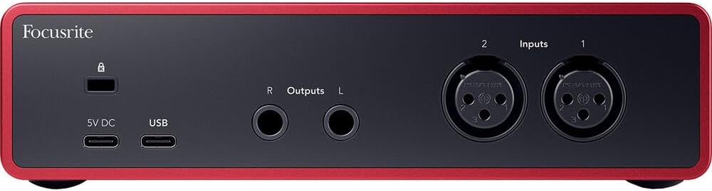 Focusrite Scarlett 2i2 4G with StreamEye Cans50 Studio Headphones and Microphone Boom Arm, XLR Cables, Instrument Cables and Pop Filter Bundle