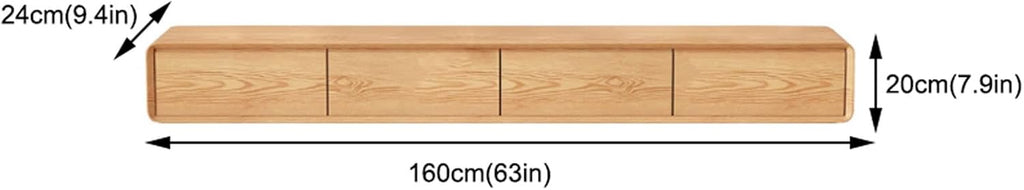 Wall Mounted TV Cabinet Wall Shelf Floating TV Shelf TV Stands Router Set top Box CD DVD Players Toy Storage Shelf with Drawer Multimedia Organiser Audio-Visual Equipment Shelves Wall Cabinet