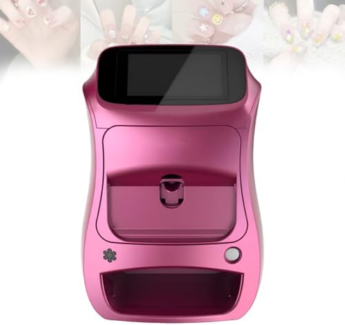 Nail Art Printer, 3D Nail Art Printer Machine, Wireless & Automatic Nail Art Machine, 10s Quick Printing, for Girls' Home Nails