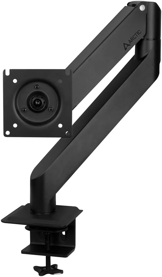 ARCTIC X1-3D - Monitor Arm with Extendable Gas Arm, Support Monitor up to 40' Ultrawide, up to 10 kg/22 lbs, with Cable Management, Adjustable - Black