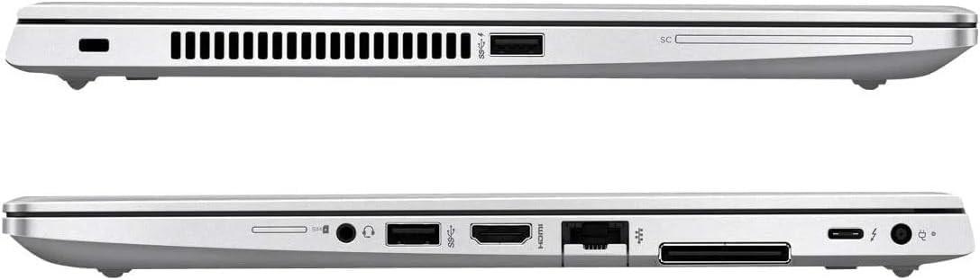 HP EliteBook 830 G5 13.3-inches FHD Laptop Computer with Intel Quad Core i7-8650U 1.9GHz up to 4.2GHz, 16GB DDR4 RAM 512GB SSD, HDMI, Type-C, Backlit Keyboard, Windows 11 Pro 64Bit (Renewed)