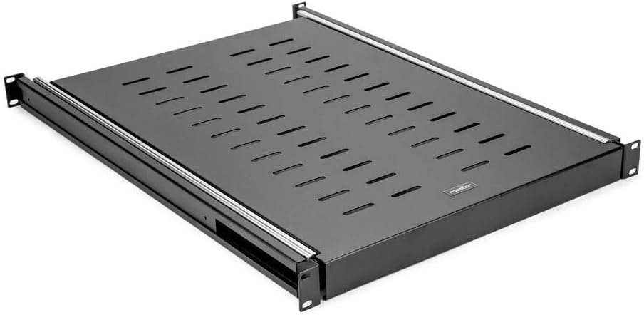 Rocstor 19' Adjustable Sliding Server Rack Cabinet Shelf