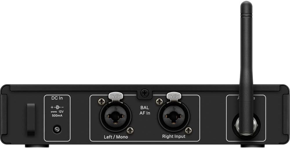 Sennheiser XSW IEM SET Stereo In-Ear Wireless Monitoring System A: 476 to 500 MHz (509146) Bundle with Sennheiser XSW IEM EK Wireless Receiver (A: 476 to 500 MHz) and Auray Carrying Bag