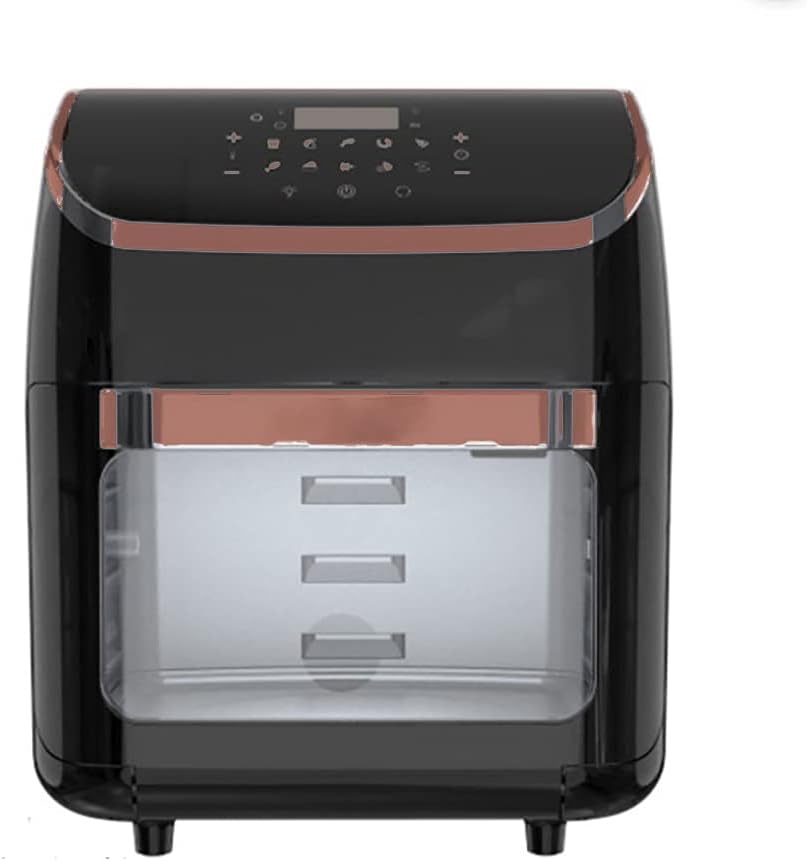 Air Fryer Oven 12L Large Air Fryer Oven Combo 1000W Airfryer Toaster Oven 8 in 1 Multi-Functional Oilless Cooker with 5 Accessories,Silver
