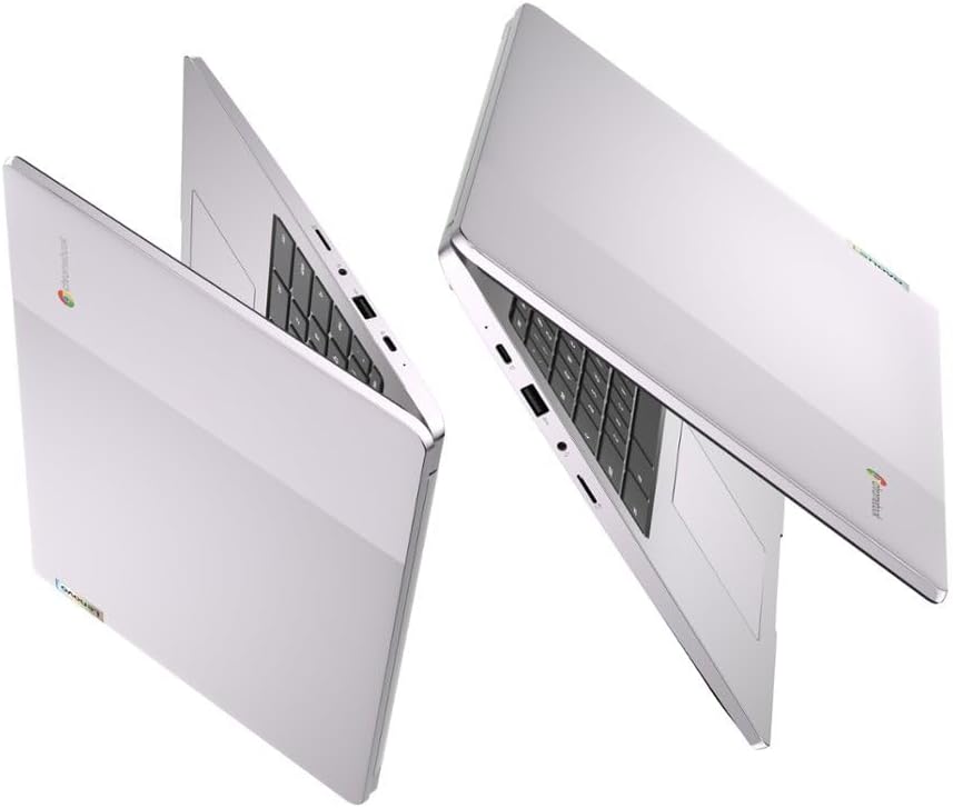 Lenovo 15.6' FHD Chromebook, IdeaPad 3i Laptop, Intel Celeron N4500, 4GB RAM, 128GB Storage(64GB eMMC + 5ave 64GB Flash Memory), Webcam, HDMI, Bluetooth, Chrome OS, Arctic Grey