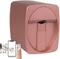 3D Automatic Nail Art Printer Machine, Portable Self-Service Nail Painting Device for Kids, Nail Studios, Manicurists & Nail Art Enthusiasts - White