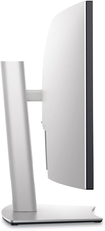 Dell U3821DW UltraSharp Curved USB-C Hub Monitor - 37.52-inch WQHD (3840 x 1600) 60Hz 2300R Curvature Display, 8ms Response time, USB-C/DP/HDMI/RJ-45, Height/Slant/Tilt/Swivel Adjustability - Silver