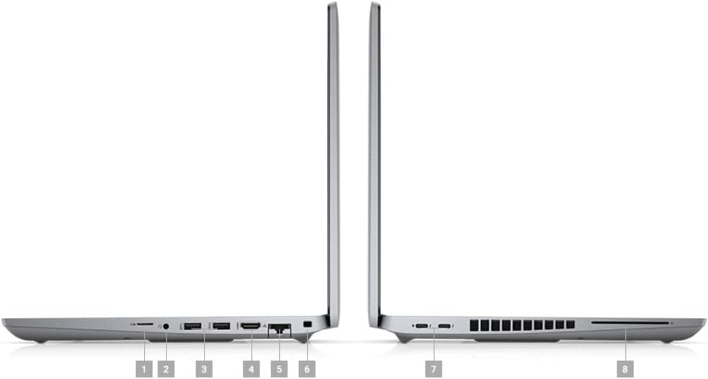 Dell Precision 3561 Workstation Laptop | 15.6' 1920x1080 FHD | Core i5-11500H - 512GB SSD Hard Drive - 16GB RAM | 6 cores @ 4.6 GHz Win 11 Home Black (Renewed)
