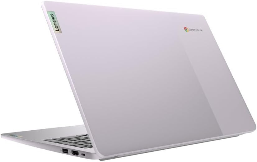 Lenovo 15.6' FHD Chromebook, IdeaPad 3i Laptop, Intel Celeron N4500, 4GB RAM, 128GB Storage(64GB eMMC + 5ave 64GB Flash Memory), Webcam, HDMI, Bluetooth, Chrome OS, Arctic Grey