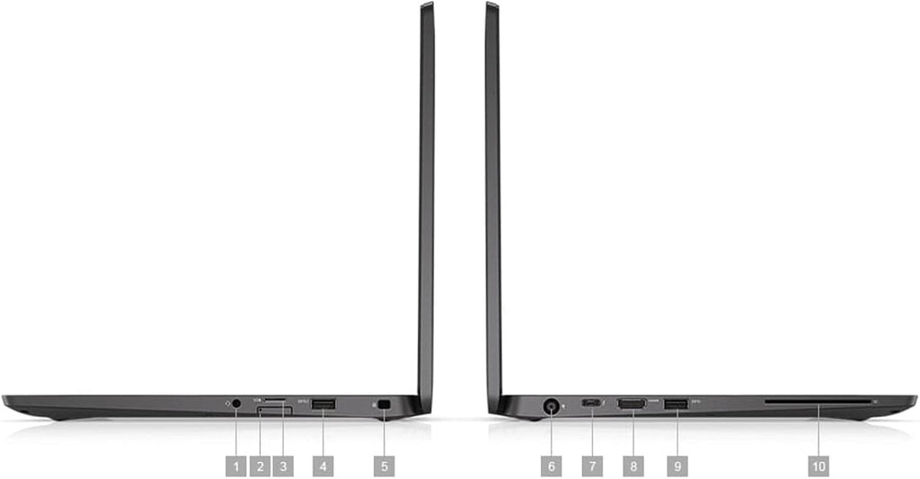 Dell Latitude 7400 Laptop | 14' 1920x1080 FHD | Core i7-8665U - 256GB SSD Hard Drive - 16GB RAM | 4 cores @ 4.8 GHz Win 11 Pro Black (Renewed)