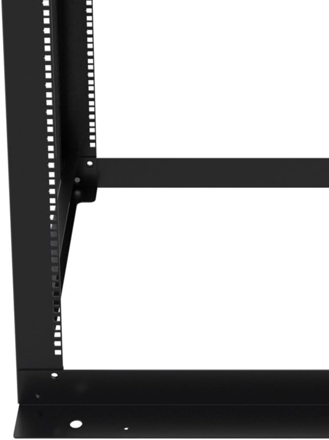 NavePoint 45U 23-inch Width 4-Post Frame Rack - Open Frame Rack with Cage Nut for 23-Inch Equipment, Server Rack 881lbs Weight Capacity, Floor Mount, RU Markings