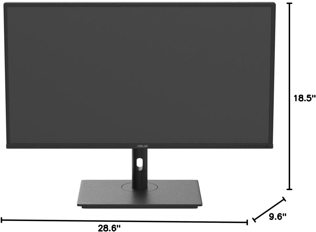 ASUS ProArt Display 32' 1440P Monitor (PA328CGV) - IPS, 165Hz, 95% DCI-P3, 100% sRGB/Rec.709, ΔE < 2, Calman Verified, USB-C Power Delivery, HDMI, USB 3.1 Hub, Compatible with Laptop & Mac Monitor