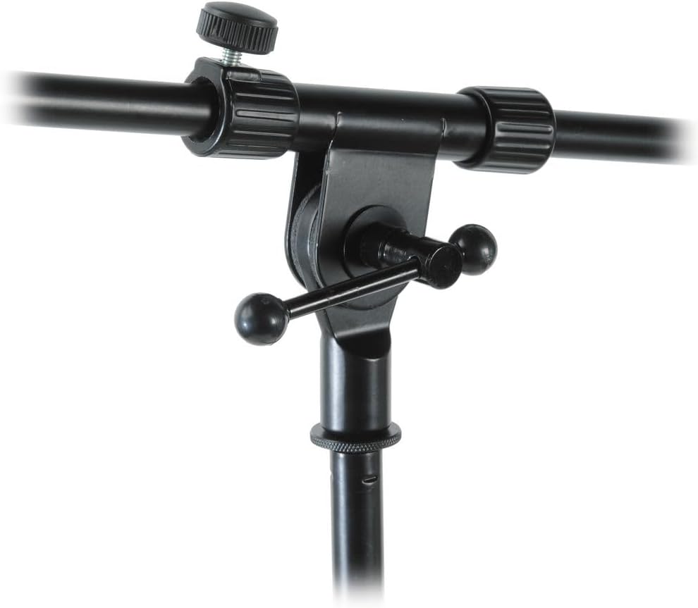 Rode NT1 Signature Series Condenser Microphone (White) with Scarlett 2i2 4th Gen USB Audio Interface, Cans50 Studio Headphones and On-Stage MS7701B Boom Microphone Stand