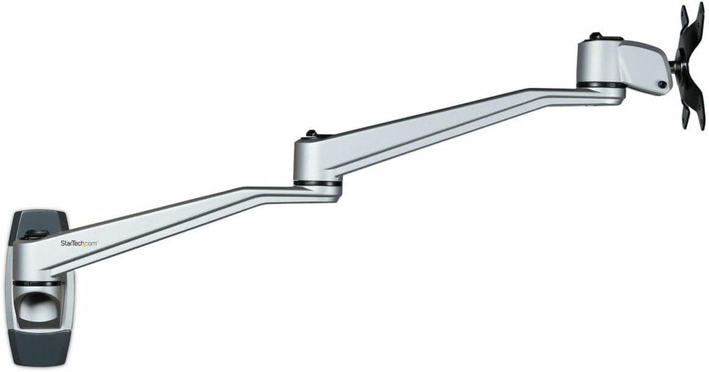StarTech.com Wall Mount Monitor Arm - Articulating Ergonomic VESA Wall Mount Monitor Arm - 20' Long - Single Display up to 34'(30.9lb/14kg) - Swivel/Tilt/Rotate - Adjustable Screen Mount, TAA