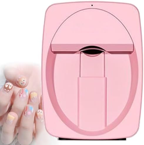Portable 3D Nail Art Printer - WiFi-Enabled Mobile Nail Painting Machine for DIY Designs, All-in-One Printing & Drying, Perfect for Home Use & Beauty Care for Girls