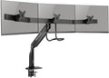 Tripp Lite Safe-IT Precision-Placement Triple 17-32 inch Monitor Desktop Mount, 90-Degree Rotation, Cable Management Space, VESA-Compliant, 5-Year Warranty (DMPDT1732AM)