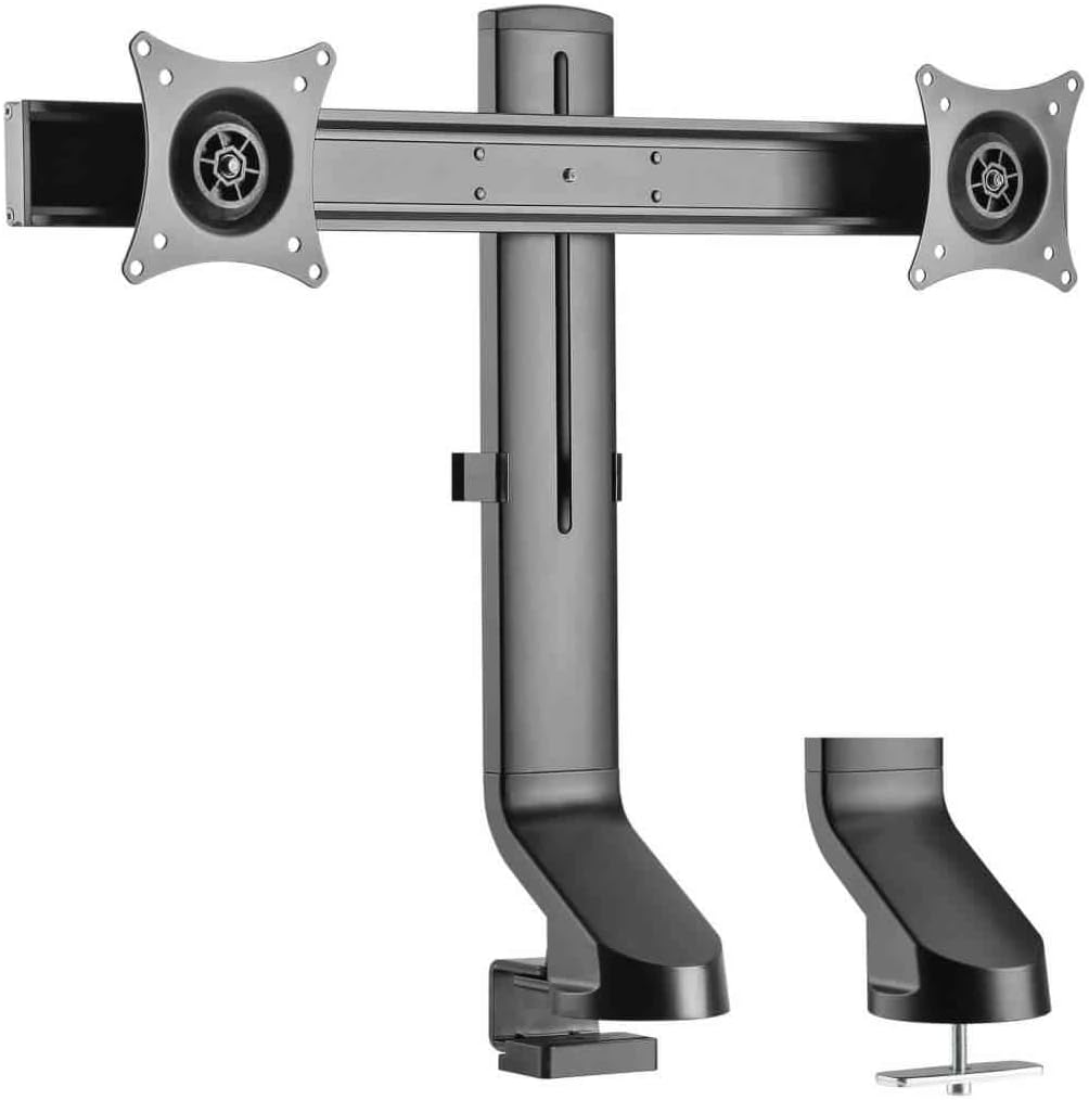 Tripp Lite Dual-Display Monitor Arm w/Desk Clamp Height Adjustable 17-27in (DDR1727DC)