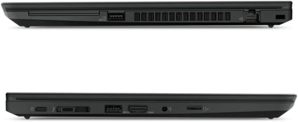 Lenovo ThinkPad T490 Laptop Computer, 14' FHD Notebook PC, Intel Core i7-8665U up to 4.8GHz, 16 GB RAM, 256 GB SSD, Thunderbolt3, Type-C 1080p Windows 11 Pro (Renewed)