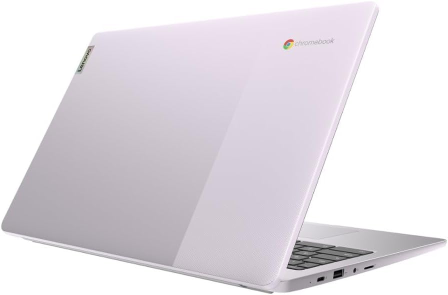 Lenovo 15.6' FHD Chromebook, IdeaPad 3i Laptop, Intel Celeron N4500, 4GB RAM, 128GB Storage(64GB eMMC + 5ave 64GB Flash Memory), Webcam, HDMI, Bluetooth, Chrome OS, Arctic Grey
