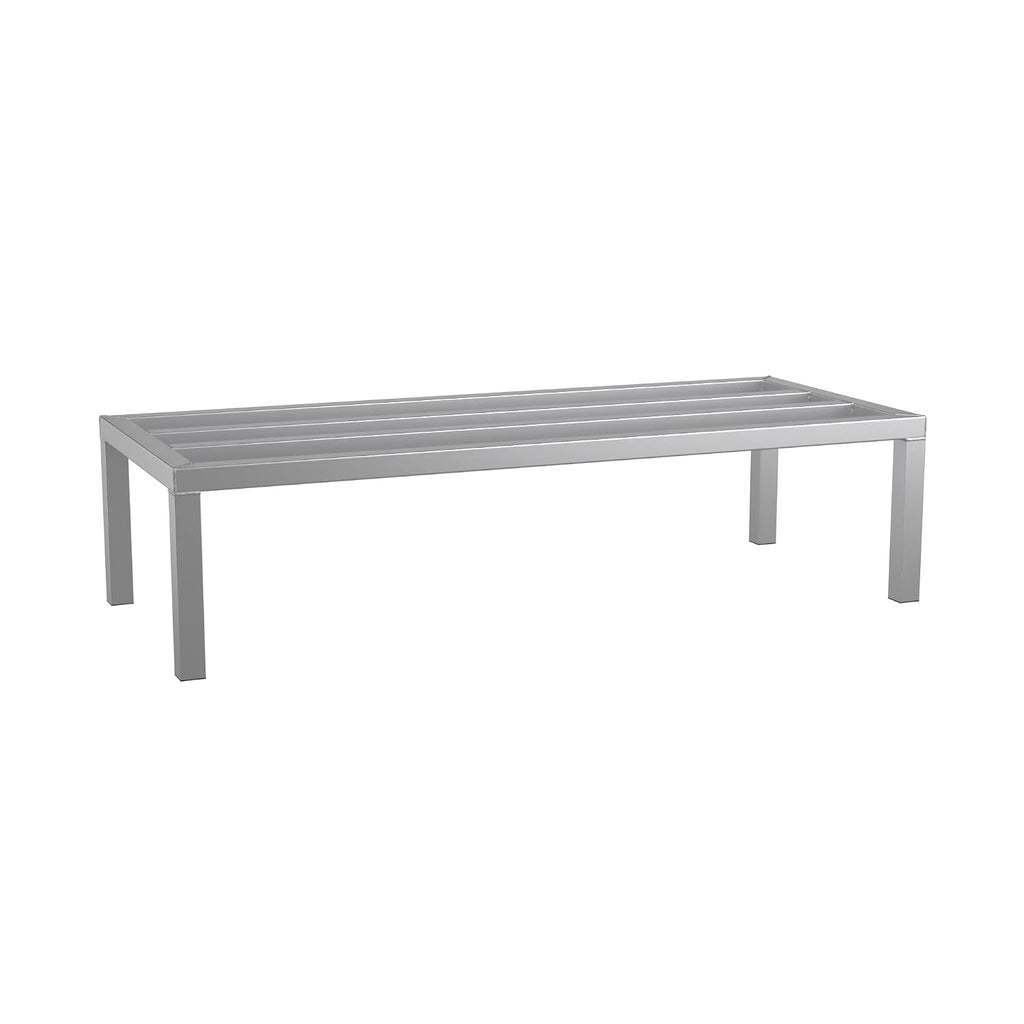 48'' x 20'' x 12'' Aluminum Welded NSF Certified Dunnage Rack - 1685 lb. Capacity, for Restaurant, Storage, Warehouse, Garage
