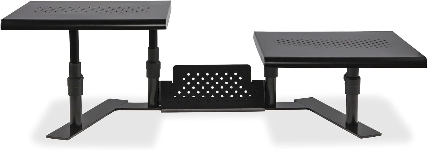 Allsop 31883 Metal Art ErgoTwin Dual Monitor Stand