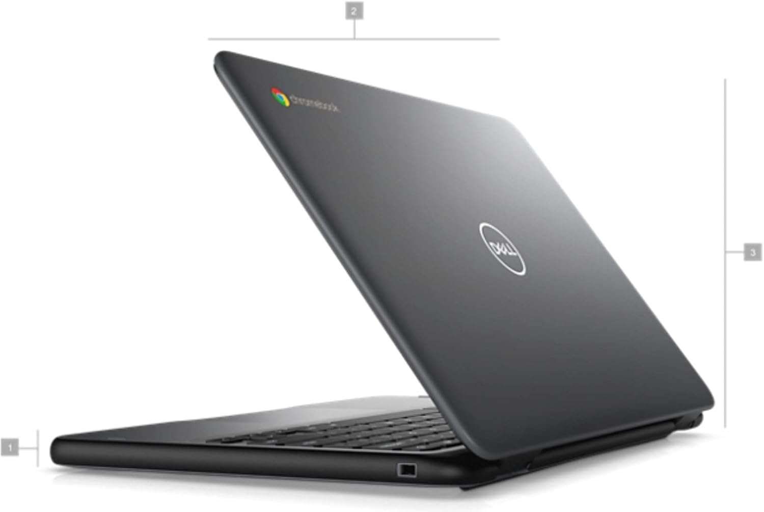 Dell Chromebook 3110 Laptop (2022) | 11.6' 1366x768 HD | Celeron - N4500-32GB SSD Hard Drive - 4GB RAM | 2 cores @ 2.8 GHz Chrome OS Black (Renewed)