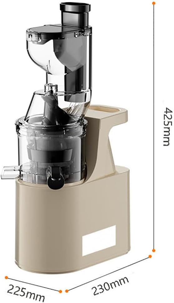 Cold Press Juicer,Juicer Machines Vegetable And Fruit,7cm Large Diameter Feed Trough,97% Pure Juice,5S Fast Juice Release,300W Slow Masticating Juicer,Easy To Clean,White