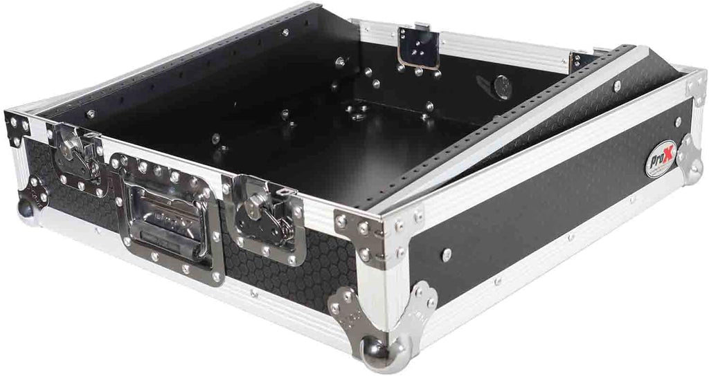 ProX T-MC Top Load Rackmount Mixer Case for 19' DJ Mixer w/ 10U Top Slant