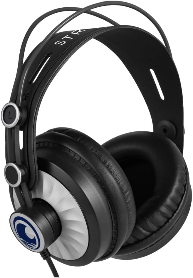 Focusrite Scarlett 2i2 4G with Zoom ZDM-1 Dynamic Podcast and Vocal Microphone, StreamEye Cans50 Studio Headphones and Microphone Boom Arm, XLR Cable and Pop Filter Bundle