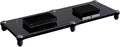 Storage Vintage Stereo Receiver Audio Cabinet, Home Theater Av Component Stand Floor Standing, Console Stereo Rack Stands, Stereo Unit Shelves(H 10cm (4'))