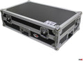 ProX XS-DDJ1000W for Pioneer DJ DDJ-1000 SRT & DDJ1000SRT Flight Travel Hard Road Gig Ready Case w/ 1U Rack Space & Low Profile Penn-Elcom Wheels