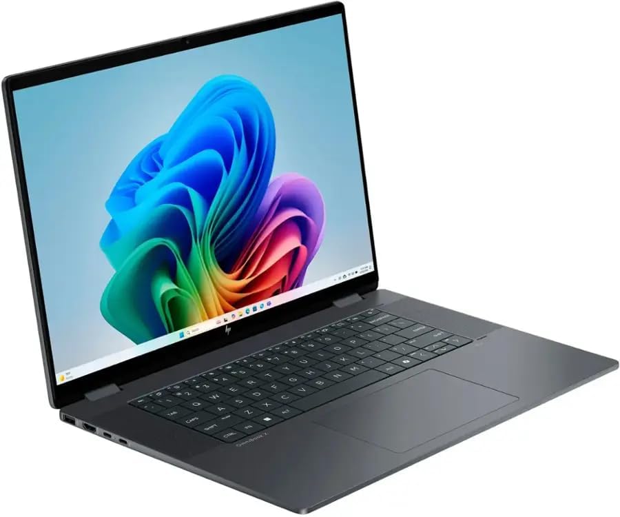 HP OmniBook X Flip 2in1 16' 3K 120Hz OLED Touchscreen Notebook Laptop, Intel Core Ultra 9 288V, 32GB RAM 1TB SSD - 2880 x 1800 3K Display, Windows 11 Pro