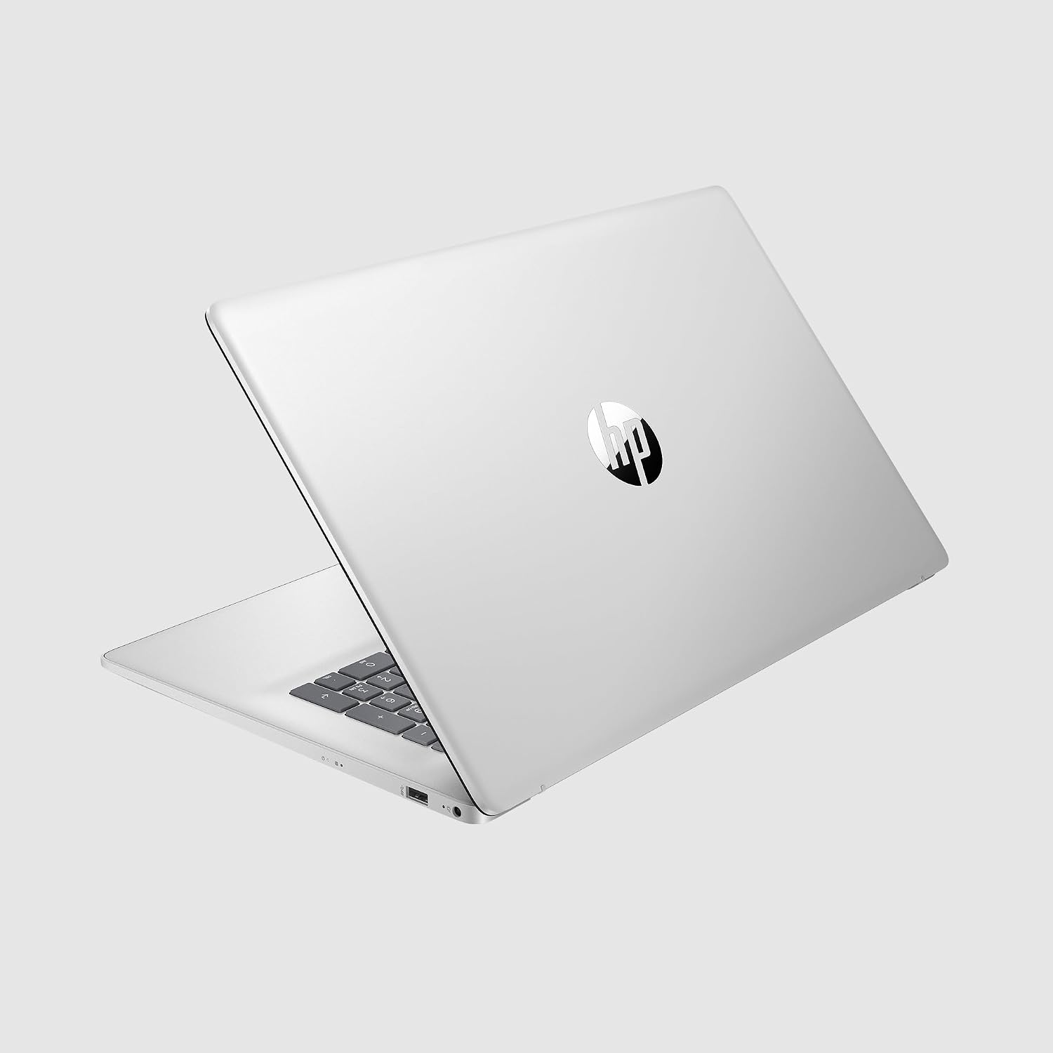 HP Touch Screen Laptop, 17.3' HD+ LED Touchscreen Laptop Computer, Windows 11 Laptop 32GB RAM 1TB SSD, AMD Ryzen 5 7430U Processor, Copilot AI, SageNova Earphones, Silver