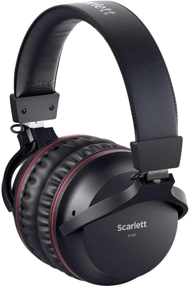 Focusrite Scarlett 2i2 Studio 4th Gen USB Audio Interface Bundle with StreamEye Boom Arm Mic Stand Desktop Mount, Detachable Clip, Professional Grade XLR Cable, Microphone Pop Filter and Cable Ties