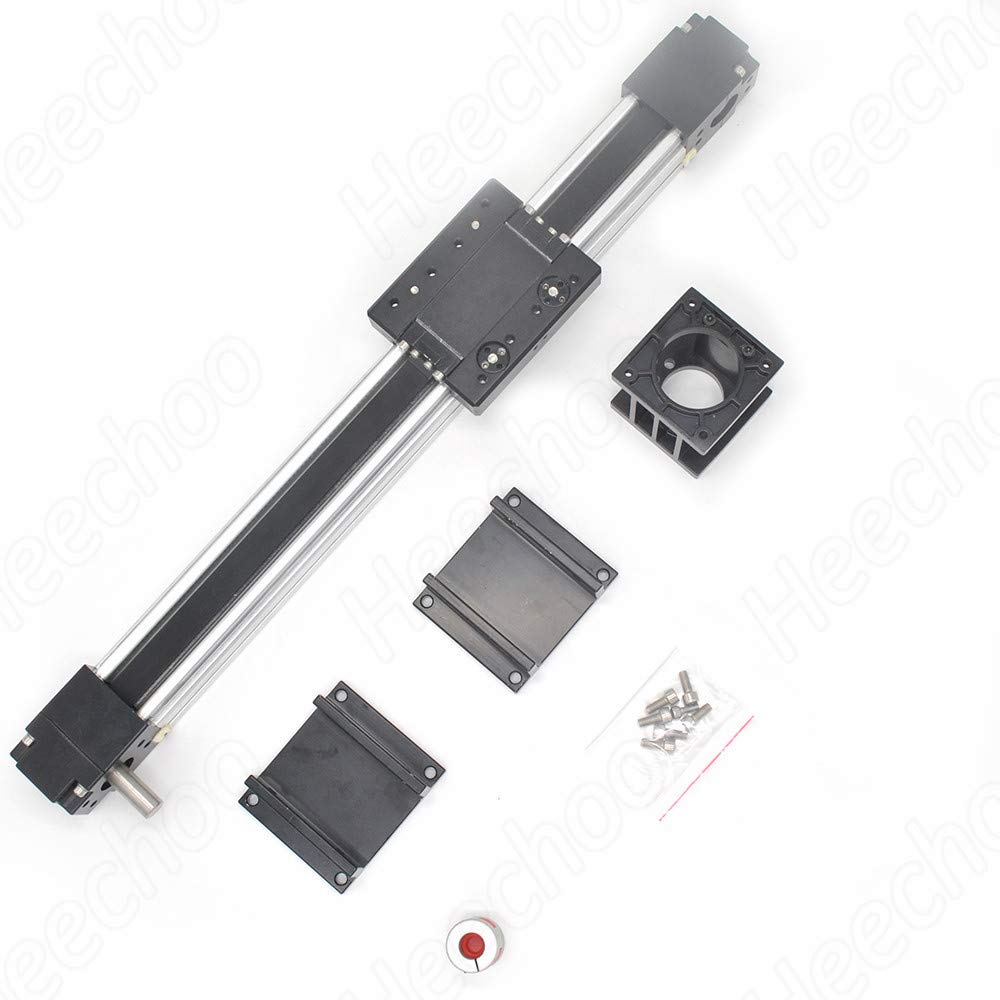 High Speed 600 MM 24 INCH Stroke Belt Drive Linear Guide Rail Motion Slide Actuator Module for CNC Linear Position Kit