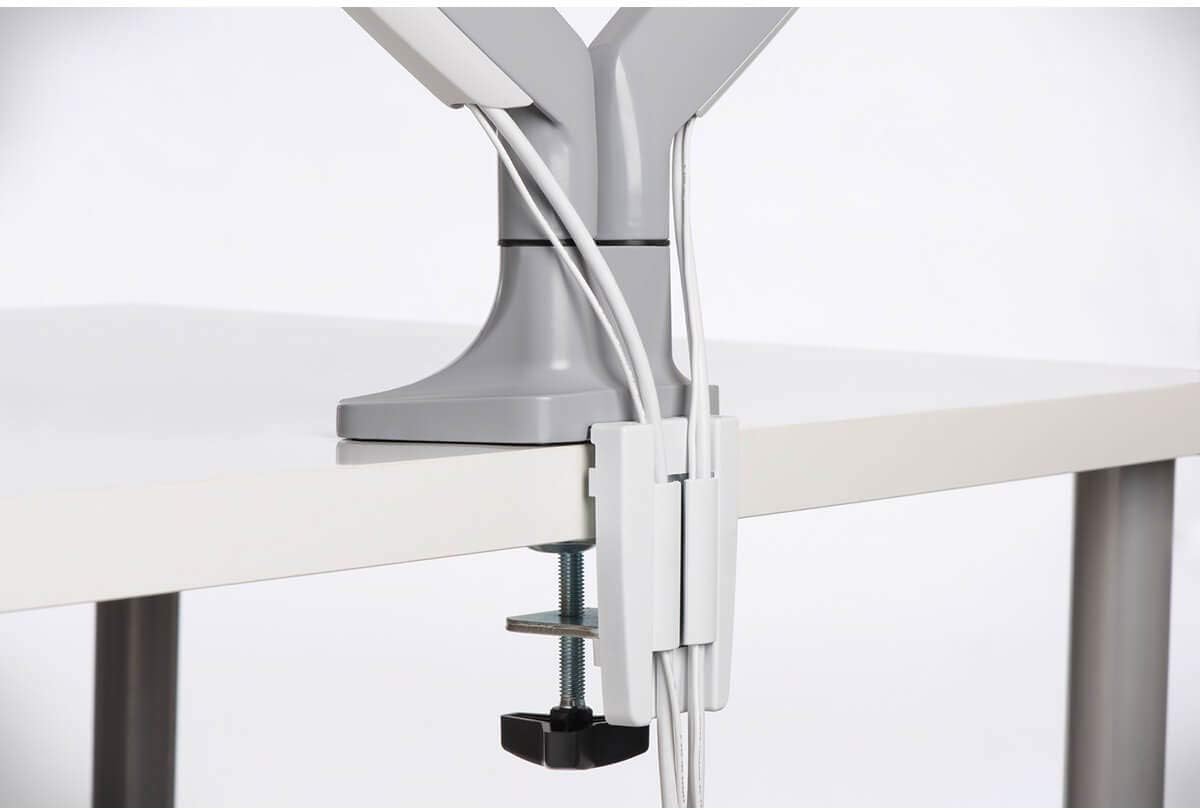 Kensington K55471WW Monitor Arm One Touch Height Adjustable , grey