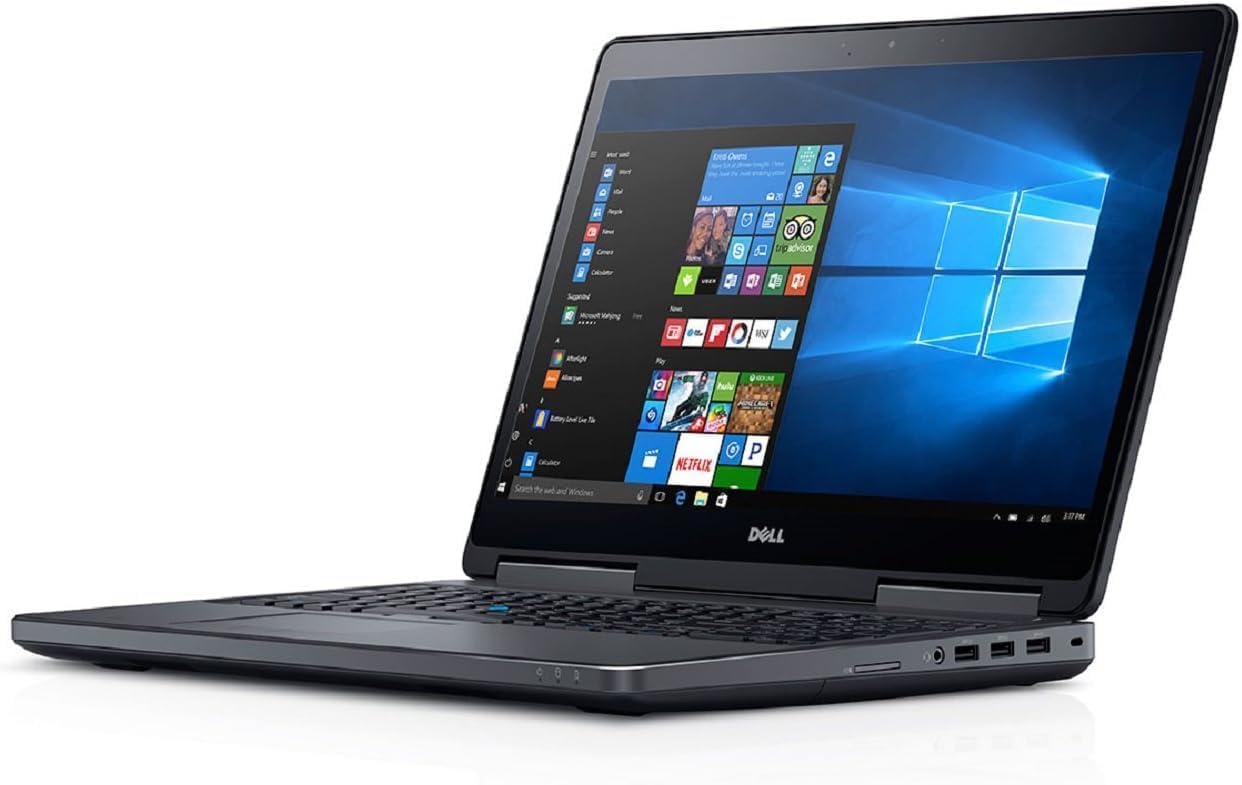 Dell Precision 7720 17.3' FHD Laptop w/Intel Core i7-6820HQ / 32GB RAM / 512GB SSD/Windows 11 Pro (Renewed)
